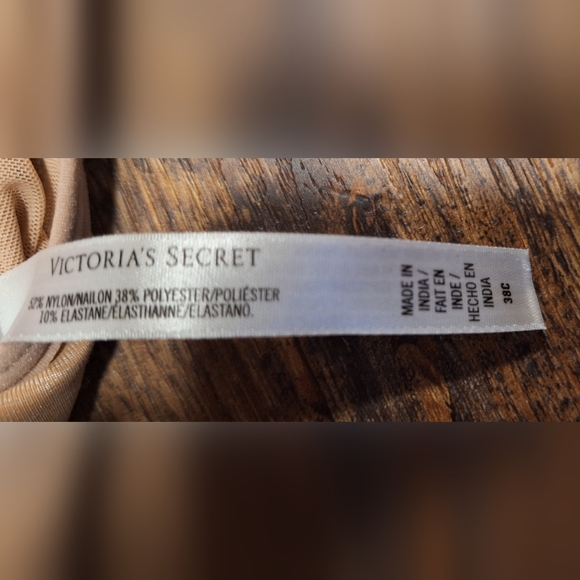 VSX Women's Tan Zip-Front Sports Bra ☆SIZE 38C☆ - Picture 4 of 4